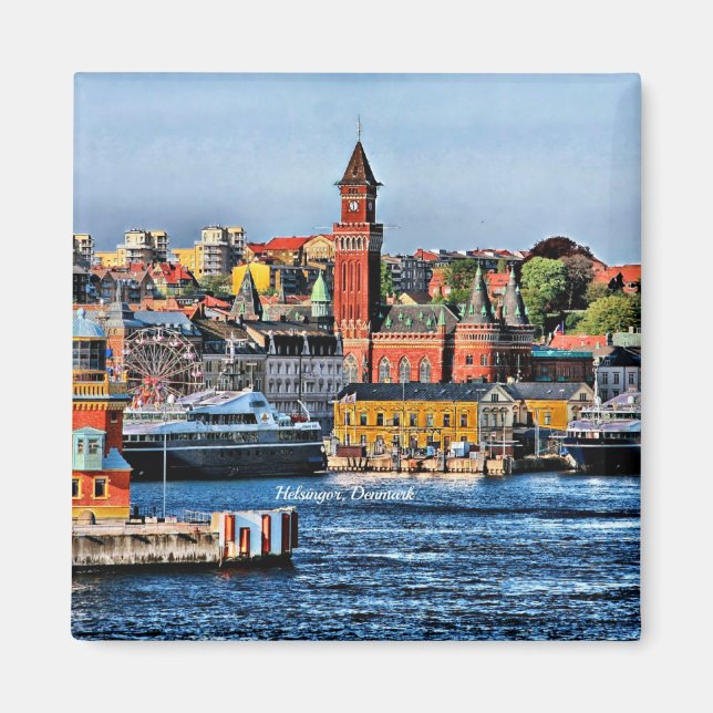 Helsingor, Danmark Magnet (Framsidan)