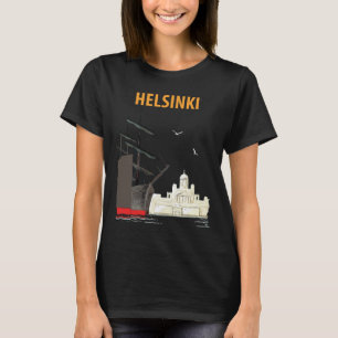 Helsinki Finland Katedral Vit Resa T Shirt