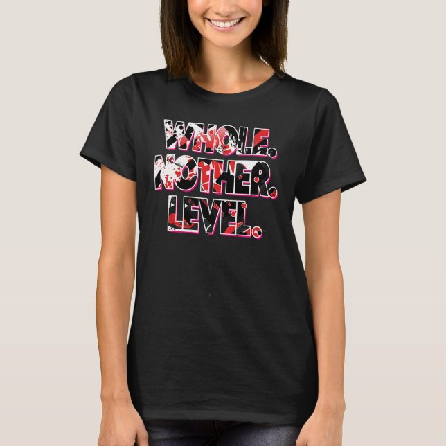 Helt annan nivå Röd Thunder 4s T Shirt (Framsida)