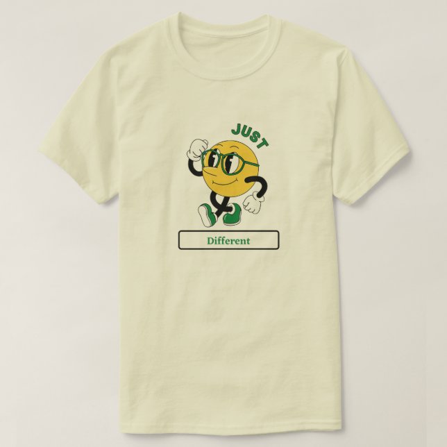 Helt annorlunda t shirt (Design framsida)