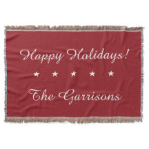 Helt anpassade Helgdagar kastar filt