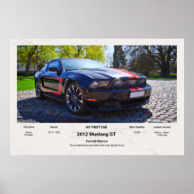 Helt anpassningsbar Första bilen minnes foamcore-s