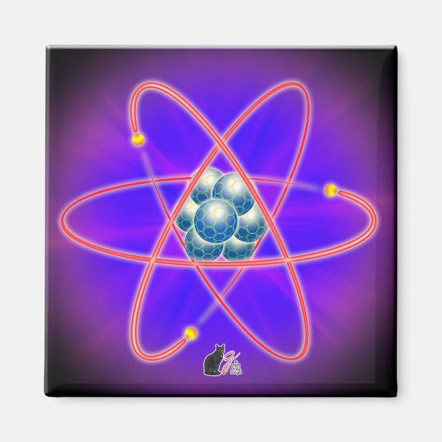 Helt atommagnet magnet (Framsidan)