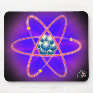 Helt atommusknapp musmatta