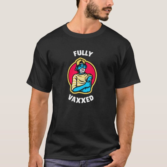Helt axlat t shirt (Framsida)