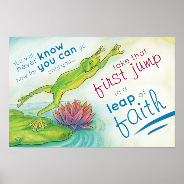 Helt beroende av Gud FROG Poster (Framsidan)