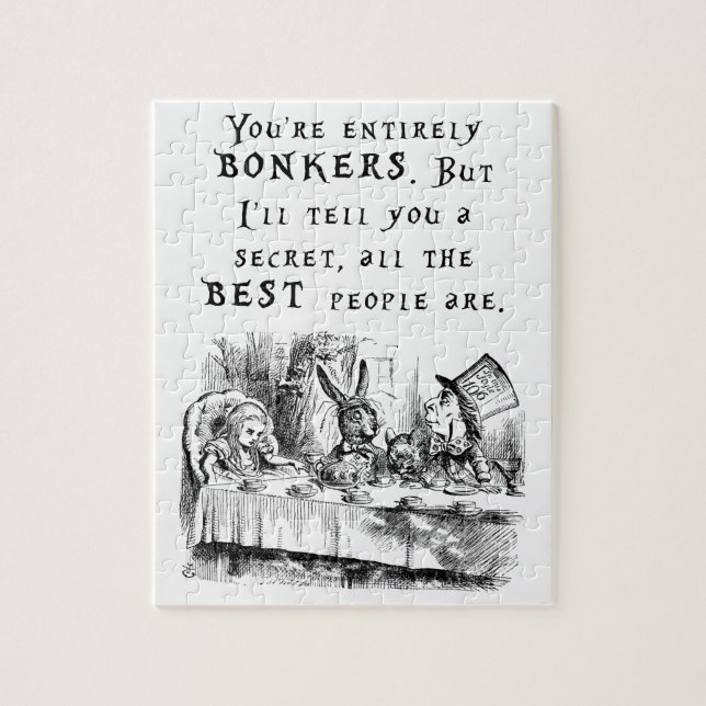 helt bonkers A4 Pussel (Vertikal)