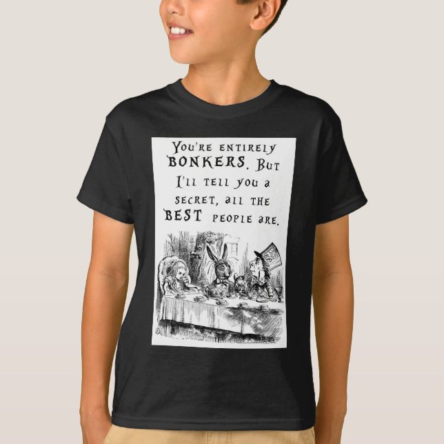 helt bonkers A4 Tee (Framsida)