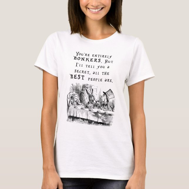 helt bonkers A4 Tee (Framsida)