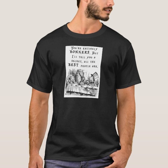 helt bonkers A4 Tee Shirt (Framsida)