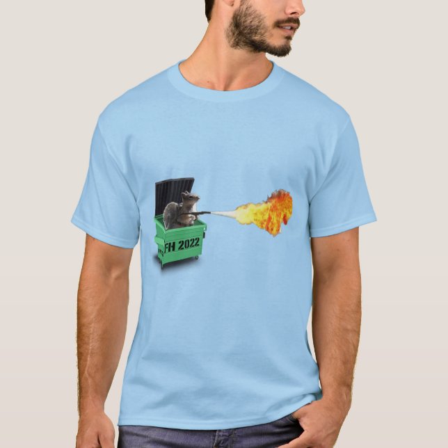 Helt enkelt brandsläckare Färg Tee (Framsida)