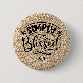 Helt enkelt välsignad knapp