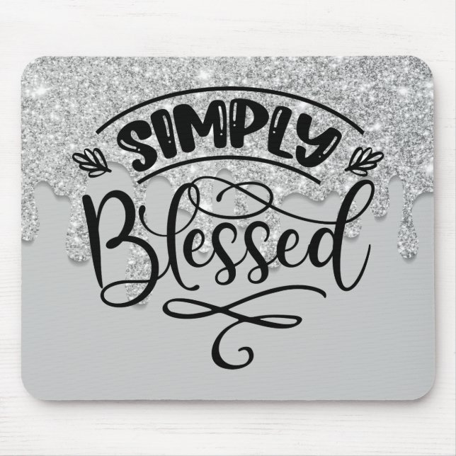 Helt enkelt välsignad musmatta (Framsidan)
