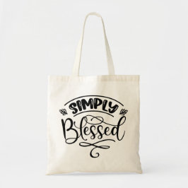 Helt enkelt välsignad tygkasse