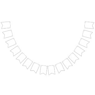 Helt enkelt White Solid Färg anpassar IT-Anpassnin Vimplar