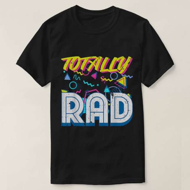 Helt fantastisk 80-tals retrodesign t shirt (Design framsida)