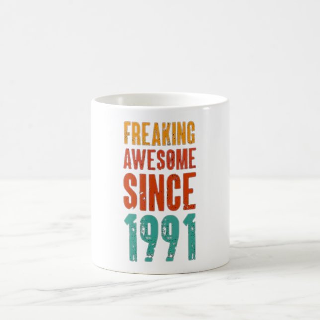 Helt fantastisk sedan 1991 kaffemugg (Center)