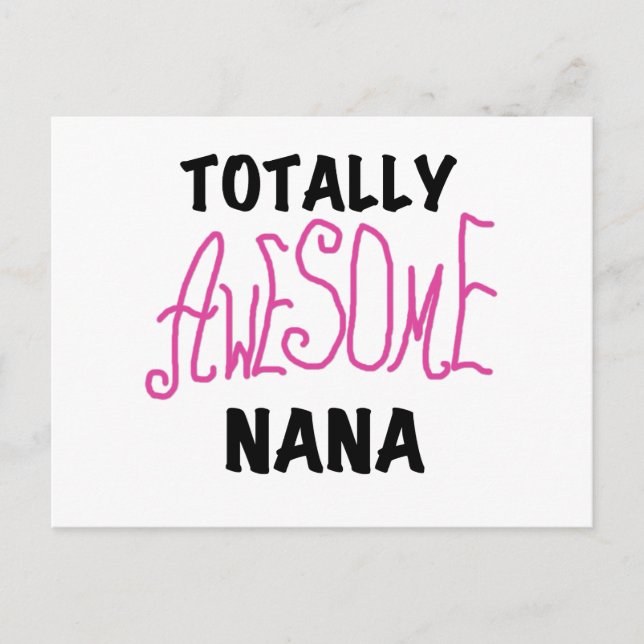 Helt fantastiska Nana Rosa T-shirts och presenter Vykort (Framsida)