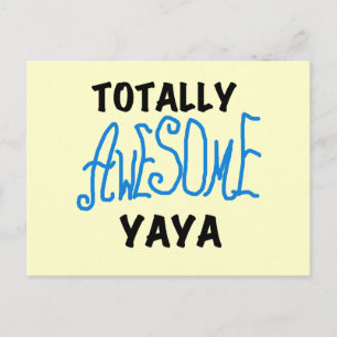 Helt fantastiska Yaya T-shirts och presenter Vykort