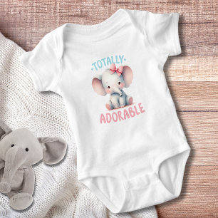 Helt förtjusande elefantbaby t shirt