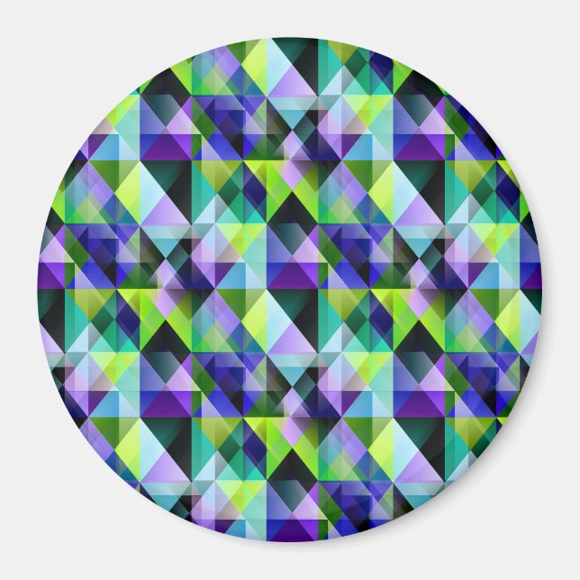 Helt geometriskt..... magnet (Framsidan)