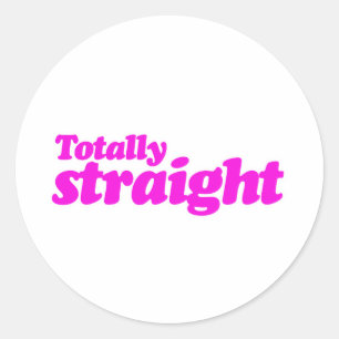 HELT HETROSK PINK -.png Runt Klistermärke