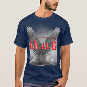 Helt humoriserad under Gud (röd) T Shirt