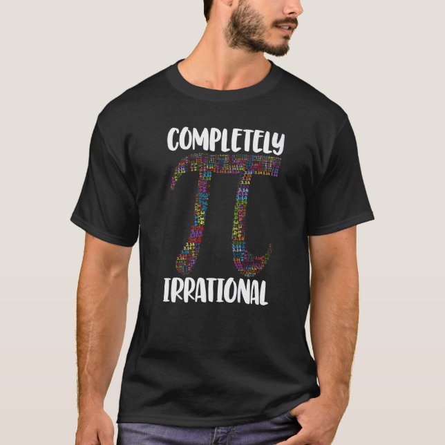 Helt irrationell Pi Women Mathletic Kärlek Bir T Shirt (Framsida)