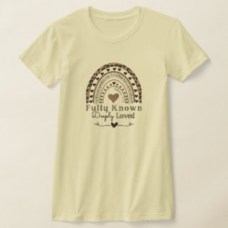 Helt känd och djupt förtjust av guds kristna skjor t shirt