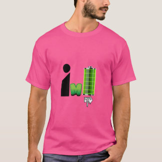Helt laddad | Power-Up Tee i Humor