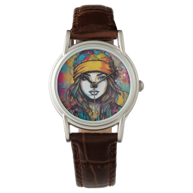 Helt modern flärd armbandsur (Framsida)