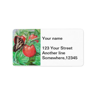 Helt mogen adressetikett