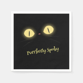 Helt och hållet Spooky Cat Lovers Pappersservett