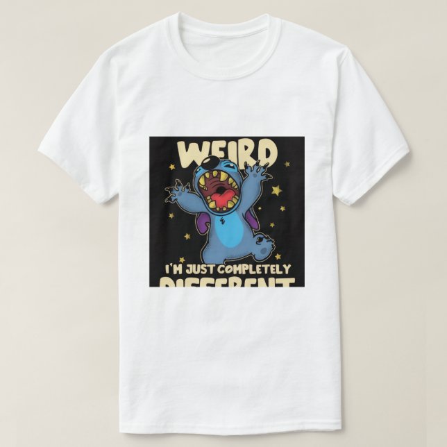 helt olika t shirt (Design framsida)