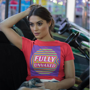 HELT OVACCINERADE OVAXERADE T-SHIRTER AV PUREBLOD T SHIRT