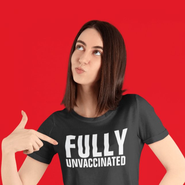 HELT OVACCINERADE T-SHIRTS (Skapare uppladdad)