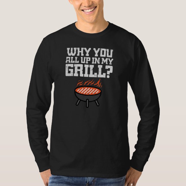 Helt på min grilla t shirt (Framsida)