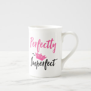 Helt perfekt "med Tiara" Bone China Mugg Benporslin Mugg
