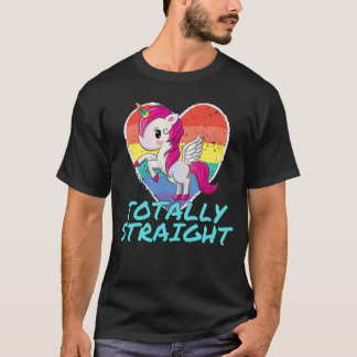 Helt Rak Unicorn Shirt - Lönsam design T Shirt
