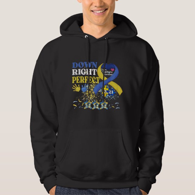 helt rätt perfekt hoodie (Framsida)