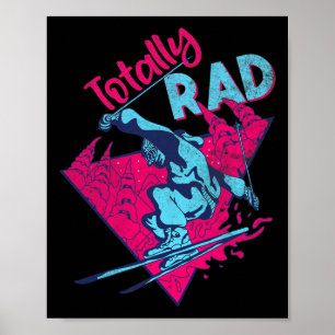 Helt sjukt, retro skidor vintage 80-tal 90-tal ski poster