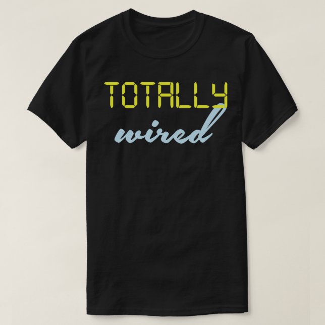 Helt trådat  t shirt (Design framsida)