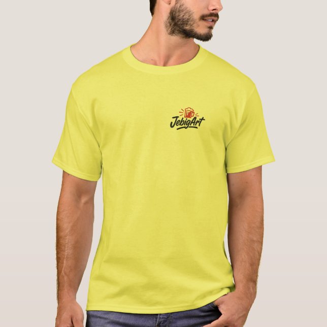 Helt underbar manlig kortärmad t shirt (Framsida)