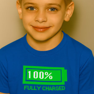 Helt uppladdad t-shirt