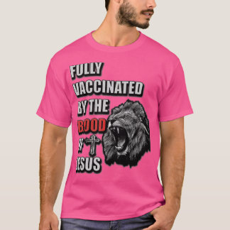 Helt vaccinerad av Jesus Funny Christian ( T Shirt