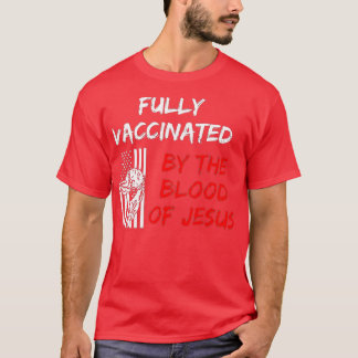 Helt vaccinerad av Jesus Funny Christian ( T Shirt