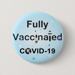 Helt vaccinerad COVID-19 Knapp