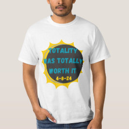 helt värt två gånger under en livstid solförmörkel t shirt