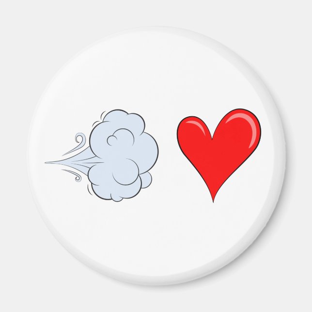 Heltäckande Kärlek Magnet (Framsidan)