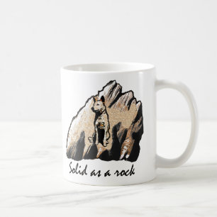 Heltäckande som en vänsterhänt sten kaffemugg